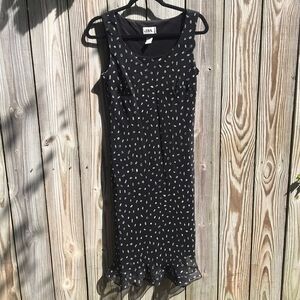 Vintage Y2K J.B.S. Ltd. Pattern Midi Dress Size 6